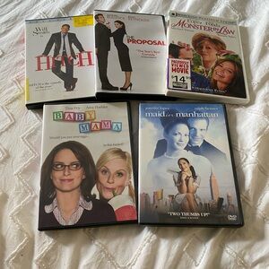 Romantic comedy DVD bundle